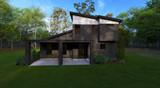 Modern House Plan - The Manchester 87853 - Rear Exterior