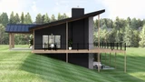 Modern House Plan - 65188 - Right Exterior