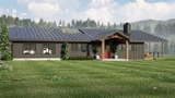 Modern House Plan - 65188 - Front Exterior