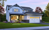 Farmhouse House Plan - Thornton 41714 - Front Exterior