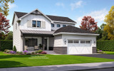 Farmhouse Plan - Thornton #41714 - Front Exterior - Exterior