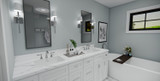 Farmhouse House Plan - Thornton 41714 - Master Bathroom