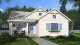 Farmhouse Ranch-Style Home Plan - Berkley #11168 - Front Exterior - Exterior