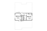 Secondary Image - Craftsman House Plan - Rosewood 23100 - 2nd Floor Plan