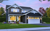 Bungalow House Plan - Arvada 19061 - Front Exterior