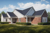 Traditional House Plan - 53860 - Front Exterior