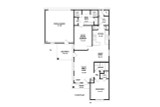 Traditional House Plan - 53860 - 1st Floor Plan