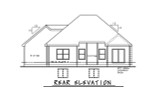 Secondary Image - European House Plan - Gretna Falls 89913 - Rear Exterior