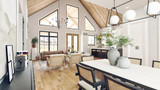 Farmhouse House Plan - Lakewood 76517 - Living Room