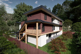 Contemporary House Plan - Acadian Wynd 47292 - Exterior