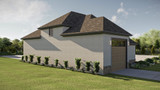 Mediterranean House Plan - Drysdale 81139 - Rear Exterior