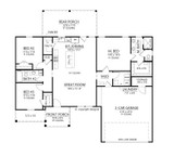 Farmhouse House Plan - Forest View 12138 - 1st Floor Plan