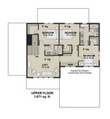 Farmhouse House Plan - Franklin 11078 - 2nd Floor Plan