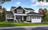 Craftsman House Plan - Centerville 16760 - Left Exterior