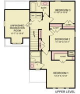Secondary Image - Craftsman House Plan - Garner 31787 - 2nd Floor Plan