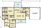 Ranch House Plan - Aspen 2 98667 - 1st Floor Plan