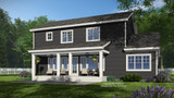 Bungalow House Plan - Arlington 57931 - Rear Exterior