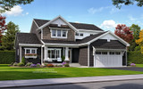Bungalow House Plan - Arlington 57931 - Left Exterior