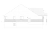 Craftsman House Plan - Blair 58797 - Left Exterior