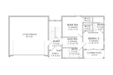 Mountain Rustic House Plan - Teton 46737 - 1st Floor Plan