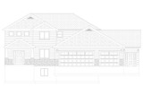 Craftsman House Plan - Cross 51102 - Front Exterior