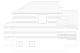 Craftsman House Plan - Cross 51102 - Left Exterior