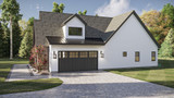 European House Plan - Canfield Mill 85572 - Right Exterior