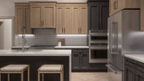 European House Plan - Canfield Mill 85572 - Kitchen