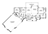 Ranch House Plan - 59323 - 1st Floor Plan