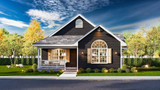 Craftsman House Plan - Chandler 2 10222 - Front Exterior