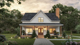 Farmhouse House Plan - Laura-5 11662 - Front Exterior