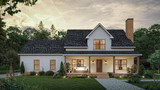 Farmhouse House Plan - Laura-6G 80478 - Front Exterior