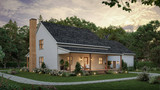 Farmhouse House Plan - Laura-6G 80478 - Rear Exterior