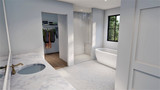 Farmhouse House Plan - Oslo 76683 - Master Bathroom