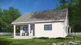 Farmhouse House Plan - Chelsea 71604 - Rear Exterior