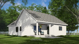Farmhouse House Plan - Chelsea 71604 - Rear Exterior