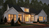 Farmhouse House Plan - Oxford 23728 - Front Exterior