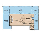 Mountain Rustic House Plan - Ozark Retreat 50839 - Basement Floor Plan