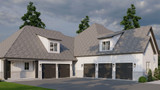 Farmhouse House Plan - Gablewood 33552 - Left Exterior