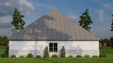 Farmhouse House Plan - Gablewood 33552 - Right Exterior