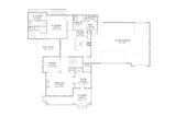 Craftsman House Plan - Sutton 80691 - 1st Floor Plan