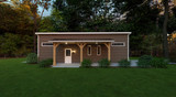 Contemporary House Plan - The Reserve 26831 - Front Exterior