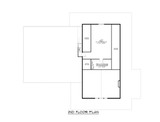 Country House Plan - 45402 - 2nd Floor Plan