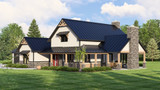Country House Plan - 17314 - Right Exterior