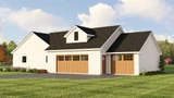Cottage House Plan - 36221 - Right Exterior