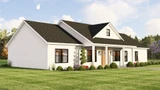 Cottage House Plan - 36221 - Left Exterior