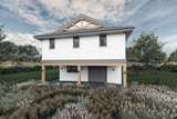 Cottage House Plan - Cobblestone 15576 - Rear Exterior