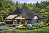 Craftsman House Plan - Atlantic Beach 57582 - Front Exterior