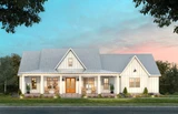 Farmhouse House Plan - Darlington 3 26691 - Front Exterior