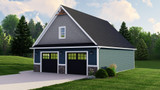 Traditional House Plan - 50721 - Right Exterior